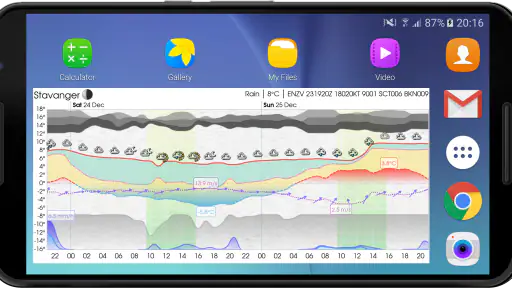 Meteogram Pro Weather Widget screenshot 7
