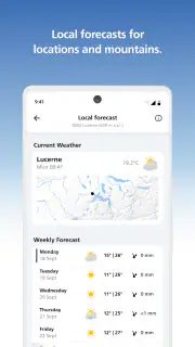 MeteoSwiss screenshot 3