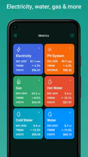 Meterable - Meter readings app screenshot 1