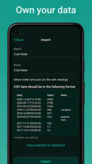 Meterable - Meter readings app screenshot 8