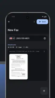 mFAX - Fax from Phone screenshot 2