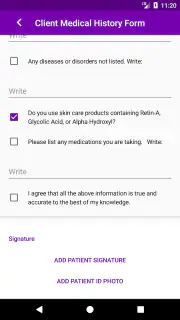 Microblading App screenshot 4