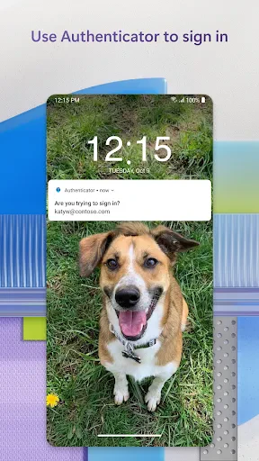Microsoft Authenticator screenshot
