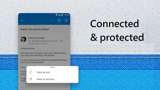 Microsoft Outlook Lite: Email screenshot