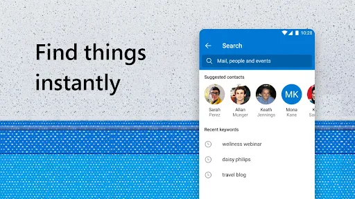 Microsoft Outlook Lite: Email screenshot