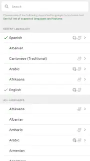 Microsoft Translator screenshot 1