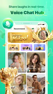 Mikoo - Voice Chat & Play Room screenshot 1