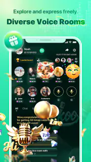 Mikoo - Voice Chat & Play Room screenshot 2