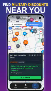 Military Benefits App screenshot 1