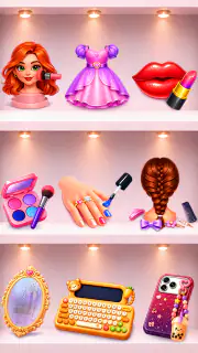 Mini Dress Up & Beauty Games screenshot 1