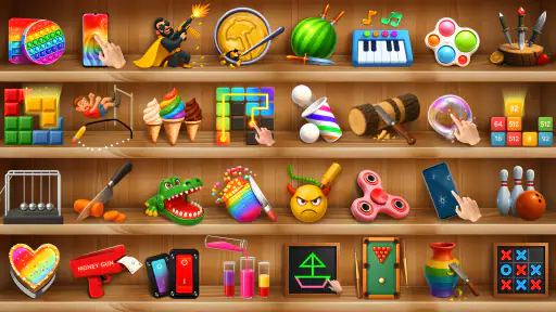 Mini Fidget Antistress Games screenshot 1
