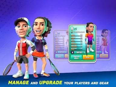 Mini Tennis: Perfect Smash screenshot
