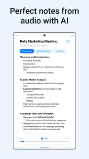 Minutes: AI Meeting Note Taker screenshot 1
