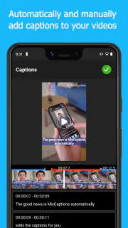 MixCaptions AI Text, Subtitle screenshot 1