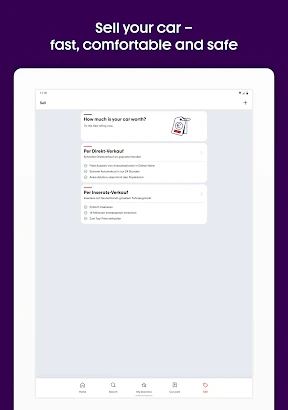 mobile.de - car market screenshot