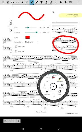 MobileSheets screenshot