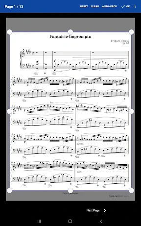 MobileSheets screenshot