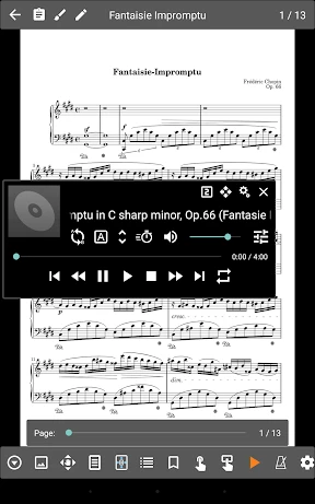 MobileSheets screenshot