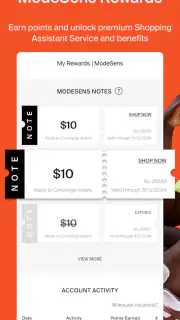 ModeSens screenshot 7