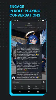 Moescape - Character AI & Art screenshot 2
