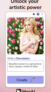monAI - AI Art Generator screenshot 1