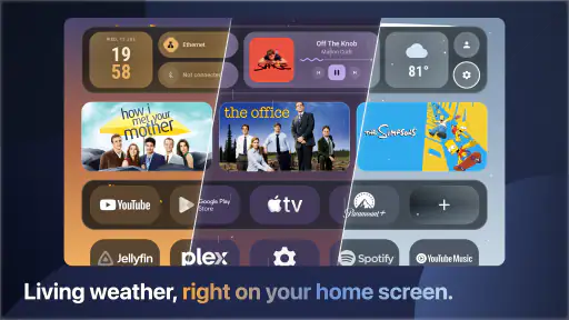 Monet Launcher - Android TV screenshot 2