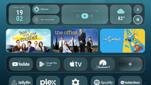 Monet Launcher - Android TV screenshot 5