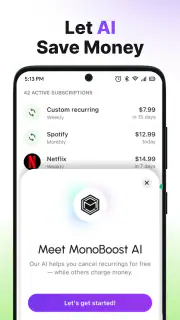 MonoBoost Cancel Subscriptions screenshot 4