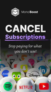 MonoBoost Cancel Subscriptions screenshot 6