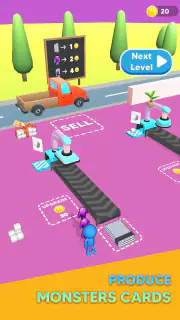 Monster Draft : Merge Runner screenshot 7