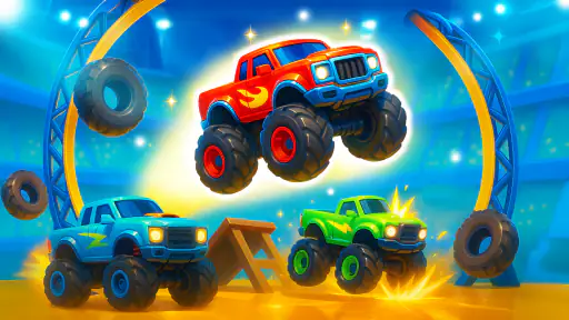 Monster Truck Car Racing Games screenshot 8