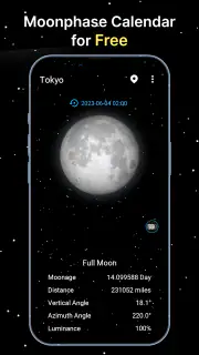 Moon Phase Calendar screenshot 1