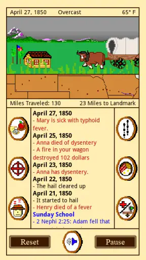 Mormon Trail screenshot