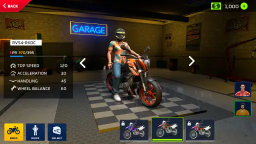 Moto Bike Stunt Wheelie Game screenshot 4