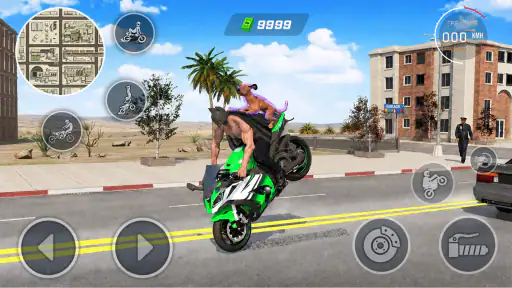 Moto Wheelie: Traffic Bike 3D screenshot 2