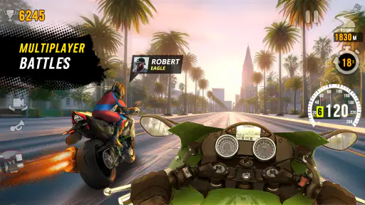Motor Tour: Biker's Challenge screenshot 1