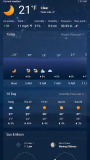 MSN Weather - Forecast & Maps screenshot 1