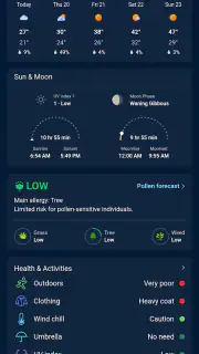 MSN Weather - Forecast & Maps screenshot 2