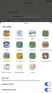 MSN Weather - Forecast & Maps screenshot 7