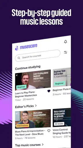 MuseScore: sheet music screenshot