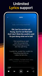Muzio I Music Player & MP3 App screenshot 3