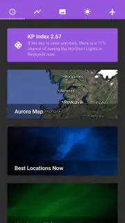 My Aurora Forecast Pro screenshot 1