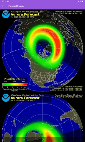 My Aurora Forecast Pro screenshot