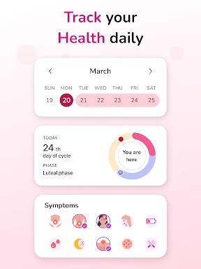 Period Tracker and Calendar screenshot