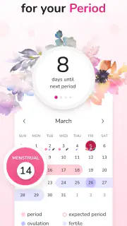 Period Tracker and Calendar screenshot 2