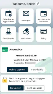 My Health at Vanderbilt screenshot 4