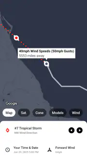 My Hurricane Tracker Pro screenshot 1
