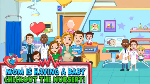 My Town : Hospital screenshot 2