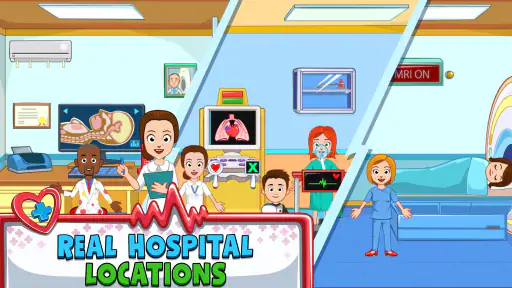 My Town : Hospital screenshot 3