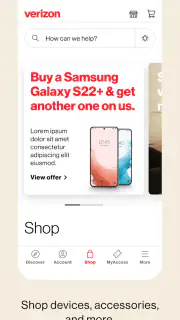 My Verizon screenshot 2